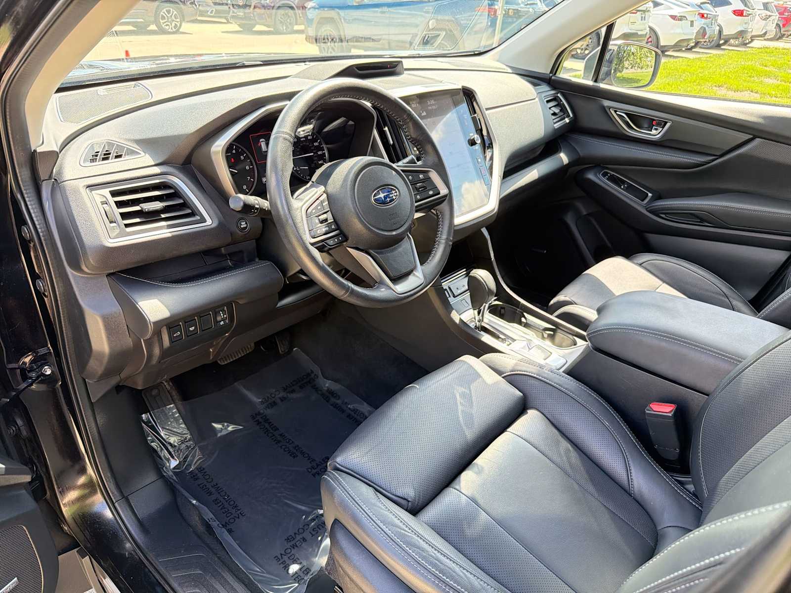 Crystal Black Silica 2023 Subaru Ascent SUV / Crossover All-Wheel Drive Continuously Variable Transmission