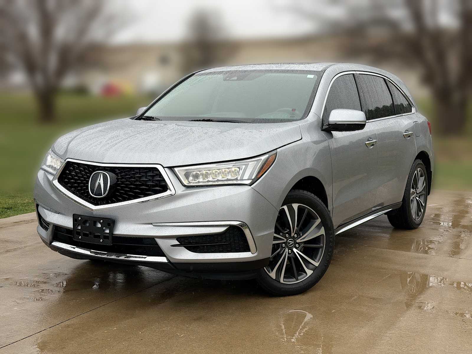 Lunar Silver Metallic 2020 Acura MDX SH-AWD with Technology Package SUV / Crossover All-Wheel Drive 9-Speed Automatic