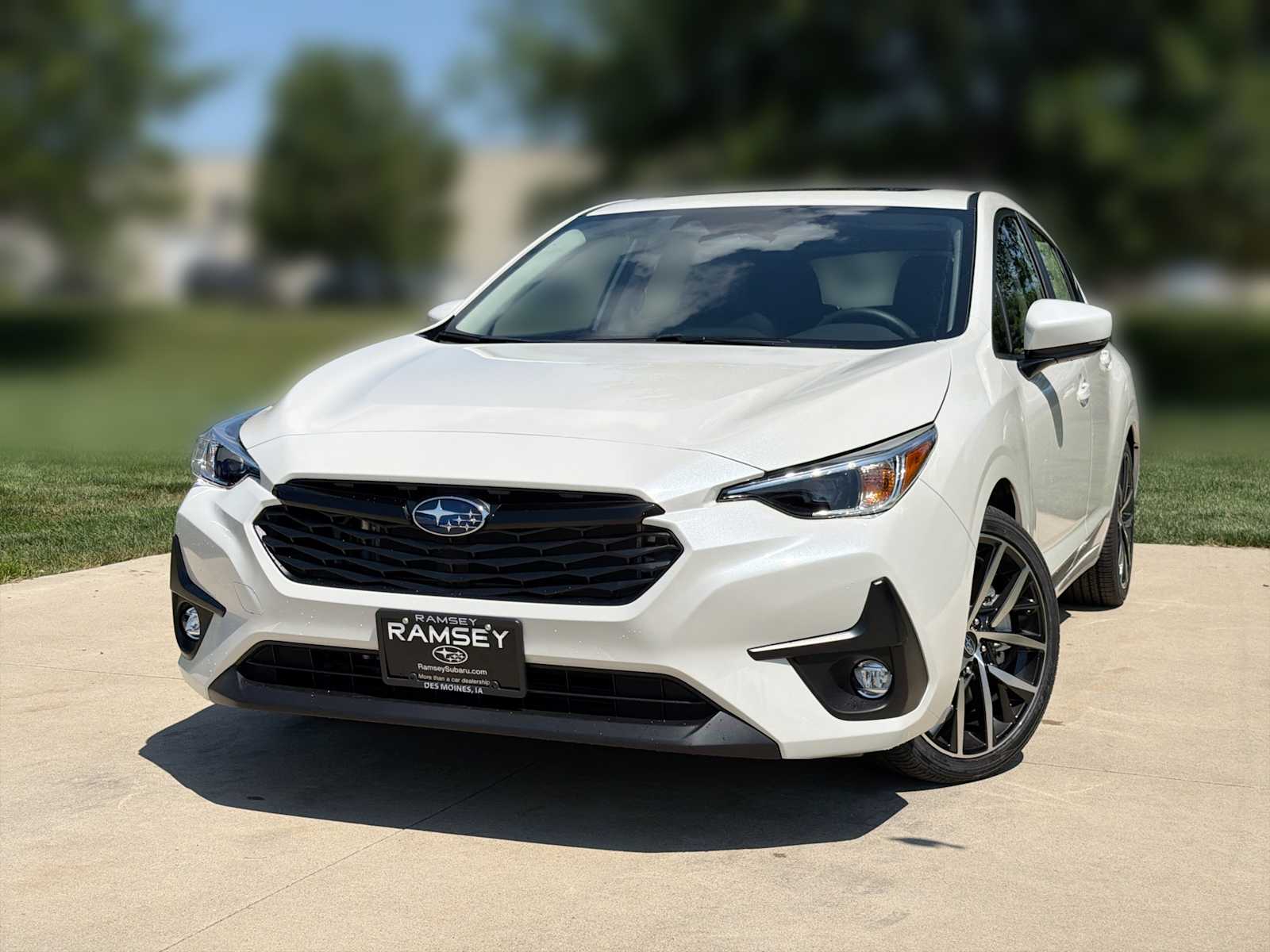 White 2026 Subaru Impreza Wagon All-Wheel Drive Continuously Variable Transmission