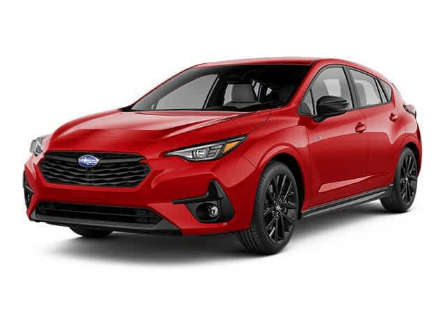 Red 2026 Subaru Impreza Wagon All-Wheel Drive Continuously Variable Transmission