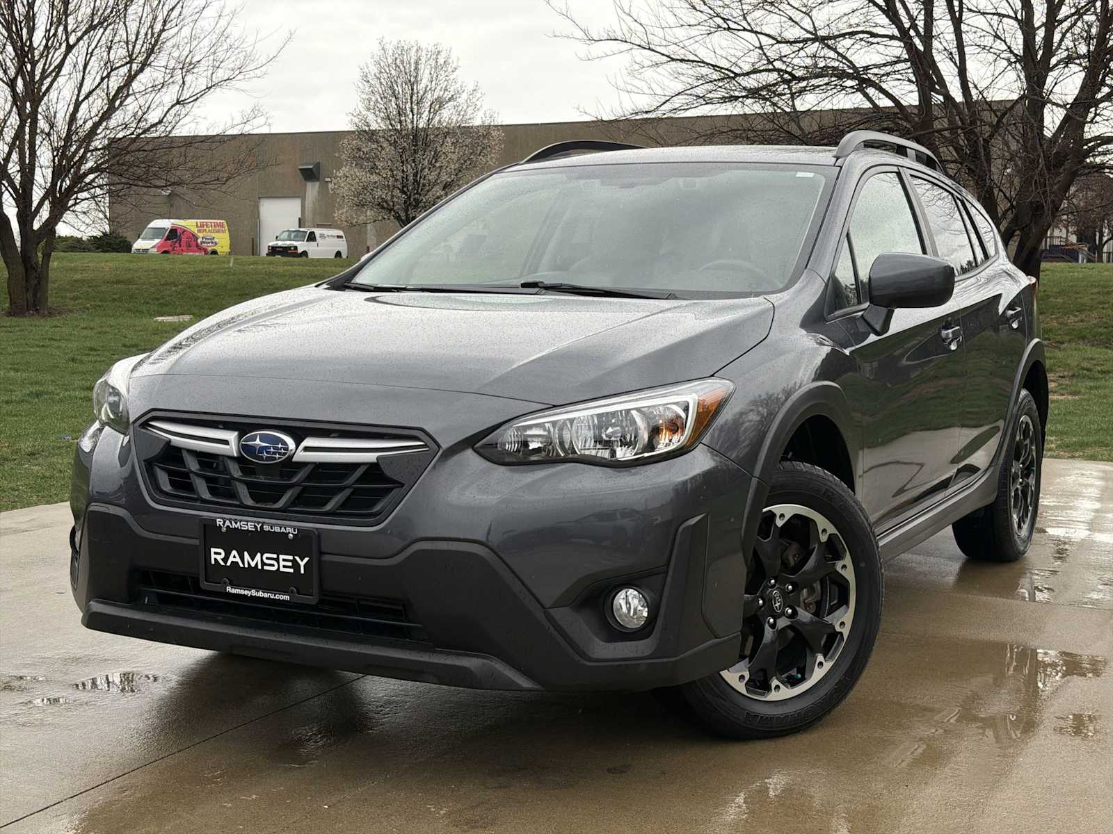 Magnetite Gray Metallic 2022 Subaru Crosstrek Premium AWD SUV / Crossover All-Wheel Drive Continuously Variable Transmission