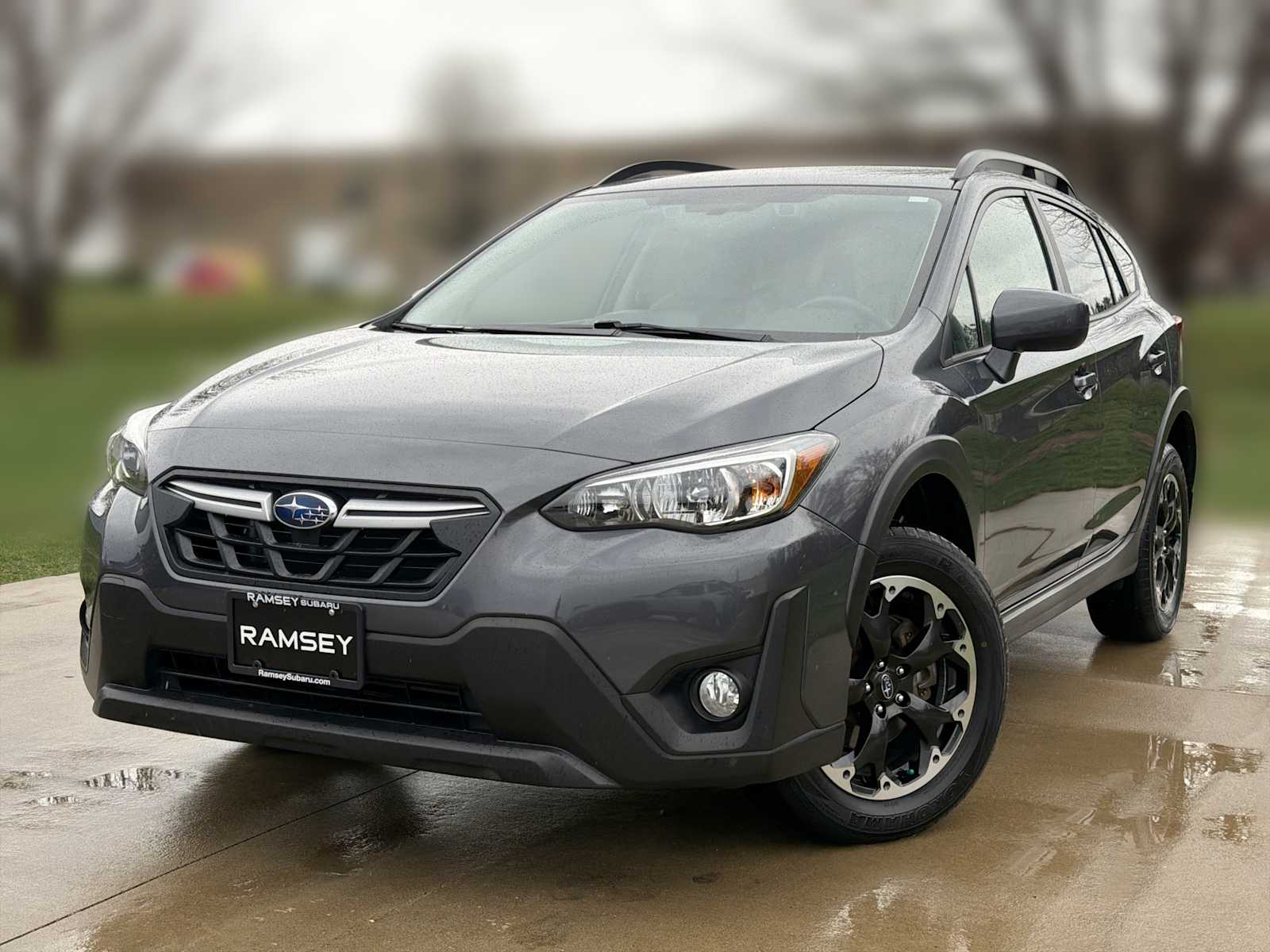 Magnetite Gray Metallic 2022 Subaru Crosstrek Premium AWD SUV / Crossover All-Wheel Drive Continuously Variable Transmission
