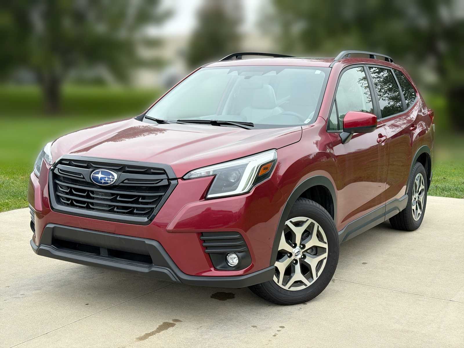 Crimson Red Pearl 2024 Subaru Forester SUV / Crossover All-Wheel Drive Continuously Variable Transmission