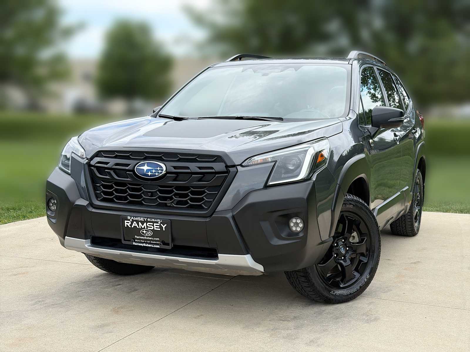 Magnetite Gray Metallic 2024 Subaru Forester SUV / Crossover All-Wheel Drive Continuously Variable Transmission