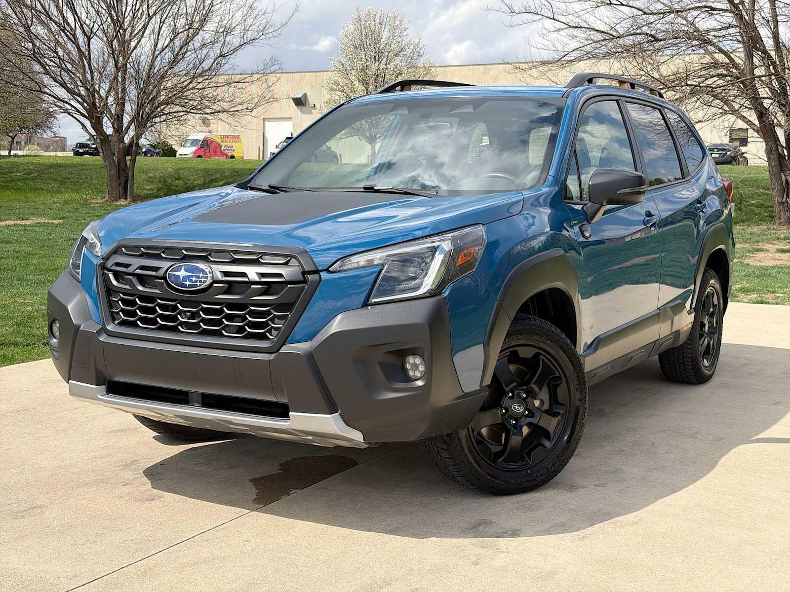 Geyser Blue 2022 Subaru Forester Wilderness Crossover AWD SUV / Crossover All-Wheel Drive Continuously Variable Transmission