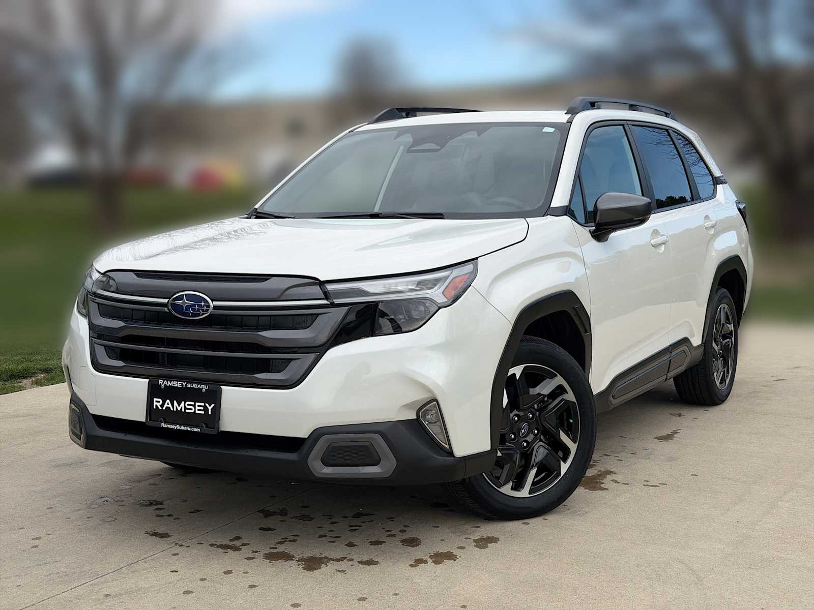 Crystal White Pearl 2025 Subaru Forester Limited Crossover AWD SUV / Crossover All-Wheel Drive Continuously Variable Transmission