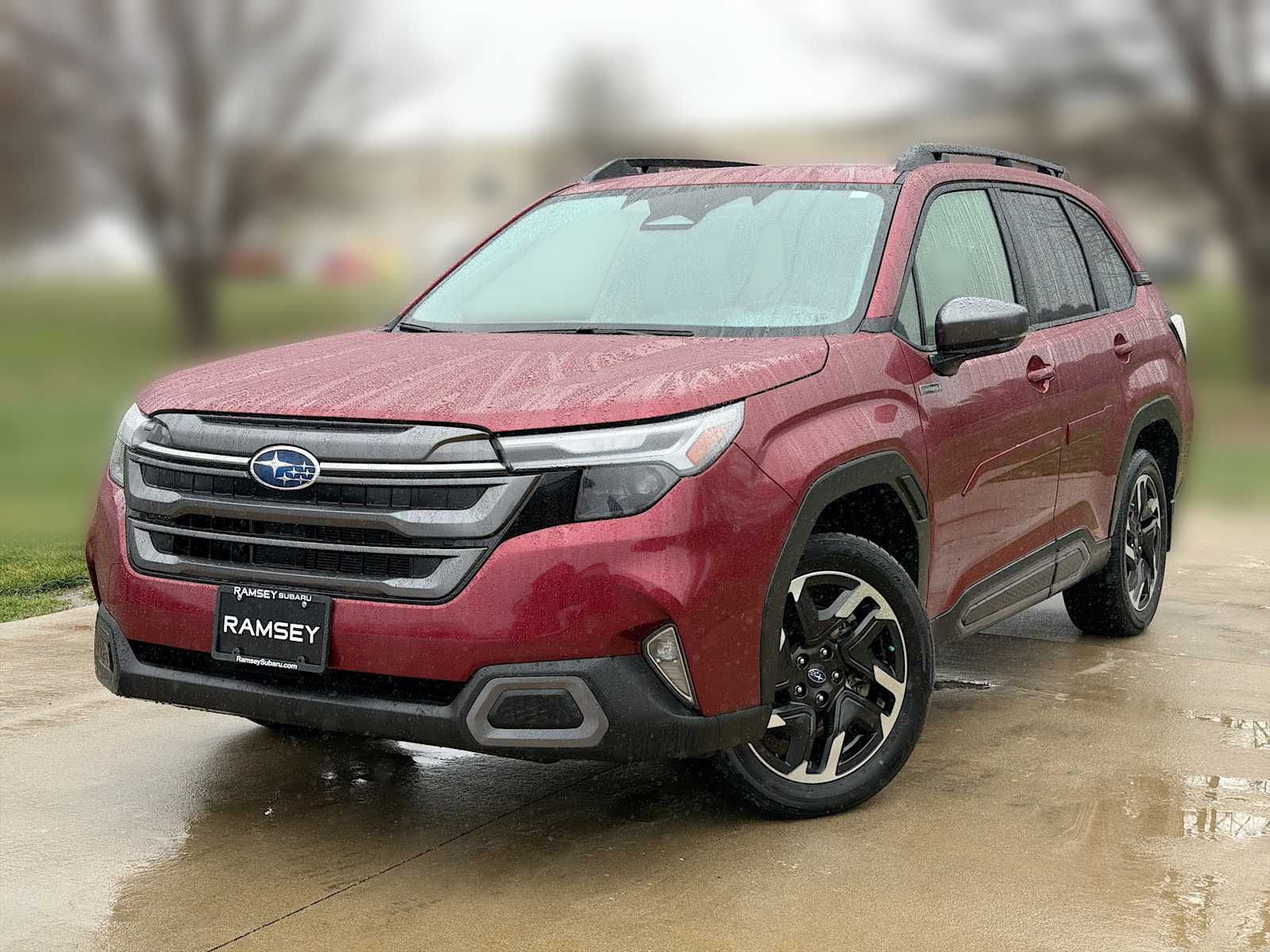 Crimson Red Pearl 2025 Subaru Forester Hybrid Limited AWD SUV / Crossover All-Wheel Drive Continuously Variable Transmission