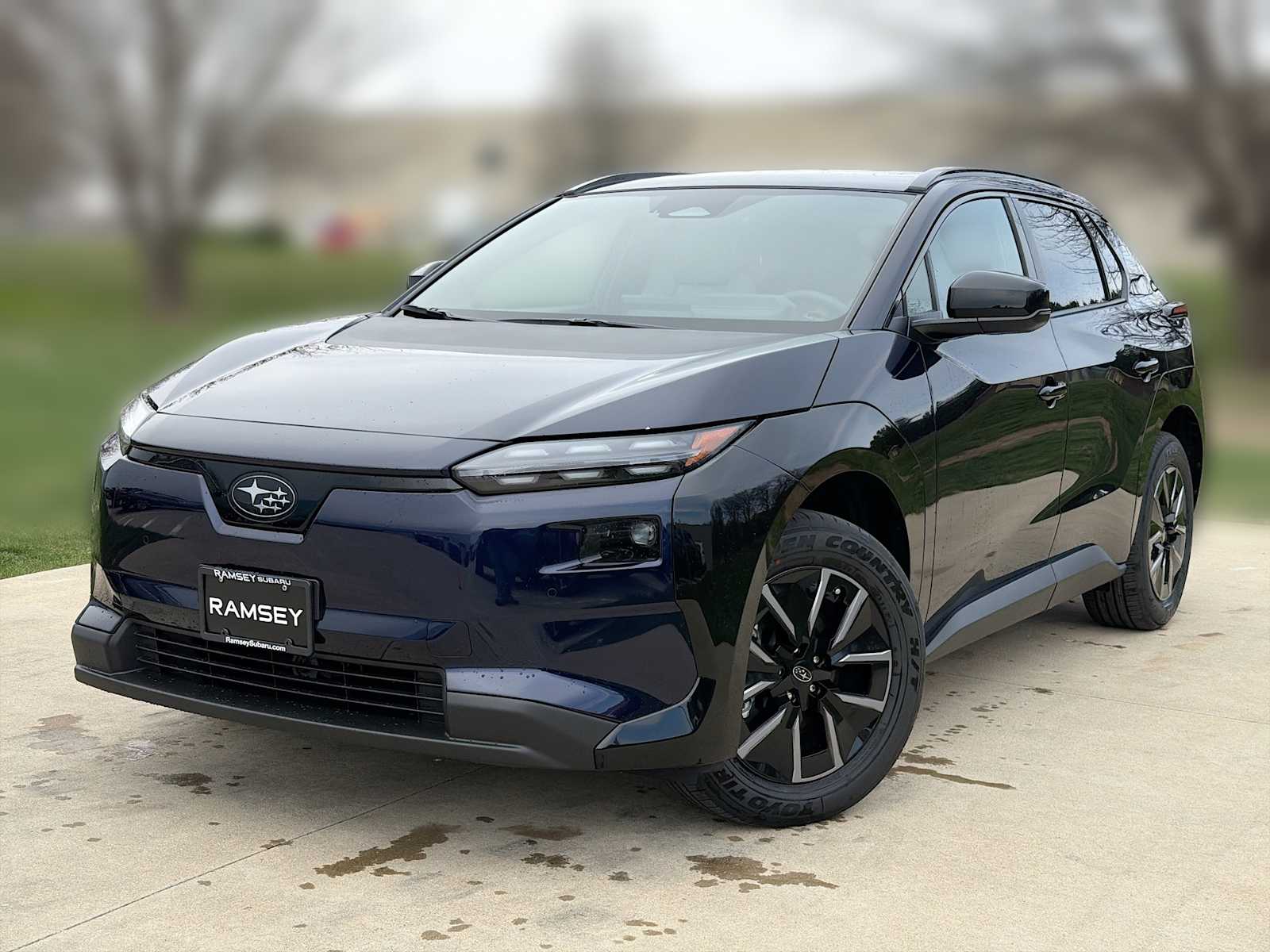 Midnight Tide Mica 2026 Subaru Solterra Premium AWD SUV / Crossover All-Wheel Drive 1-Speed Automatic