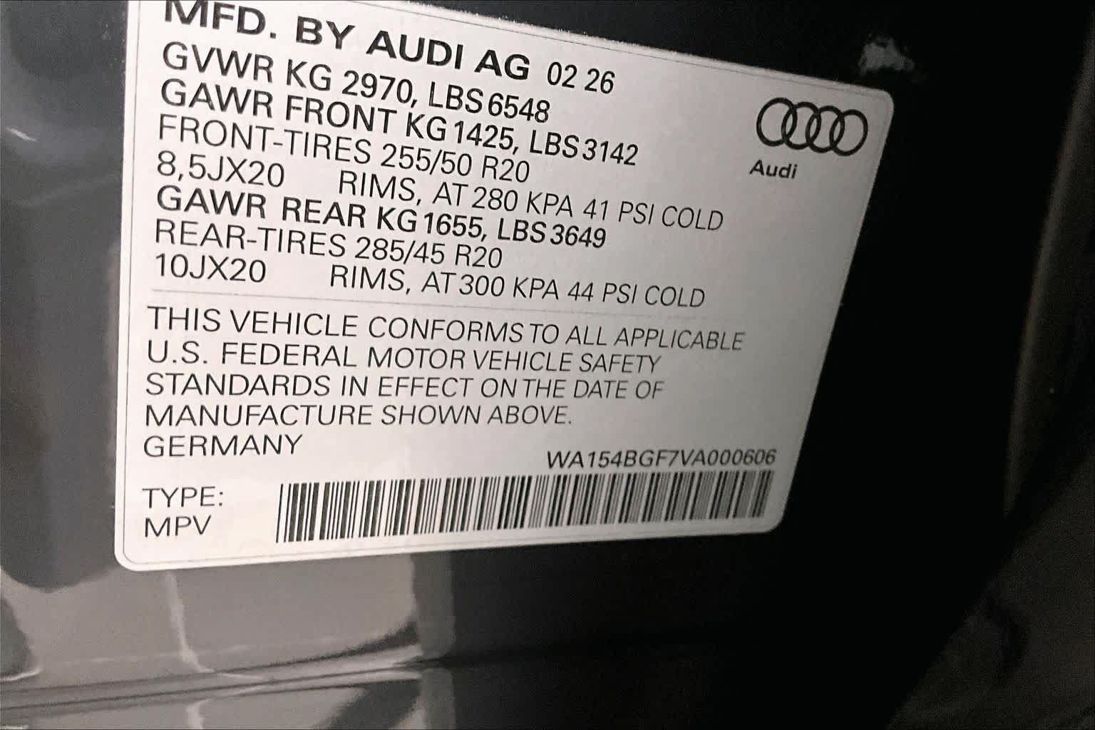 New 2027 Manhattan Gray Audi Premium Plus image 18