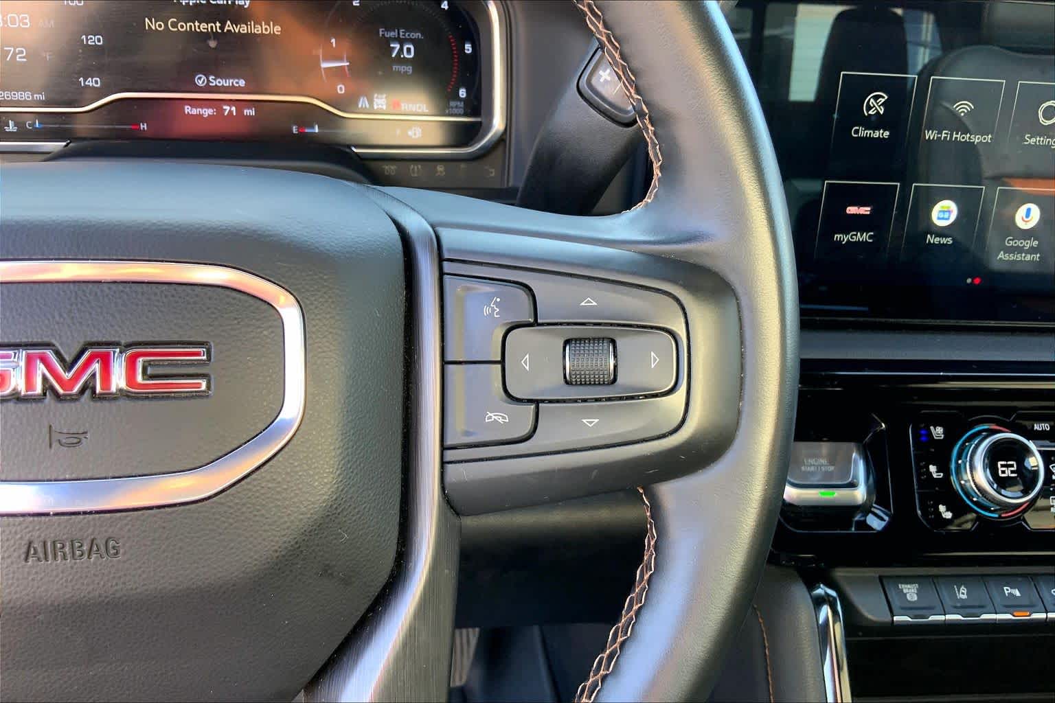 Used 2025 Thunderstorm Gray GMC AT4 image 24