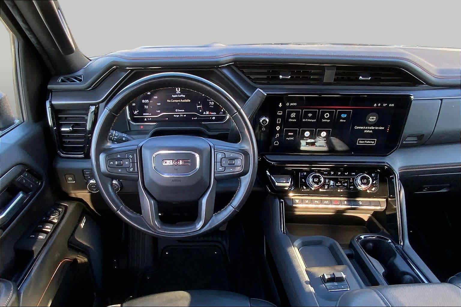 Used 2025 Thunderstorm Gray GMC AT4 image 6