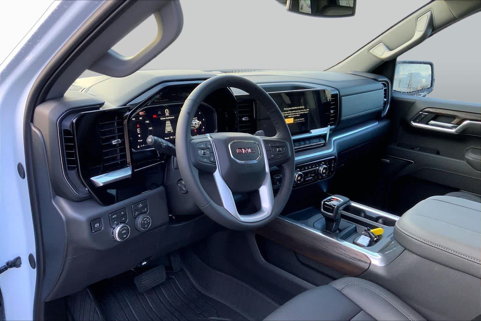 New 2026 Glacier White Tricoat GMC SLT image 7