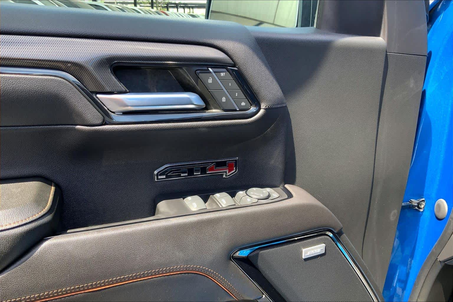 Used 2023 Dynamic Blue Metallic GMC AT4 image 36