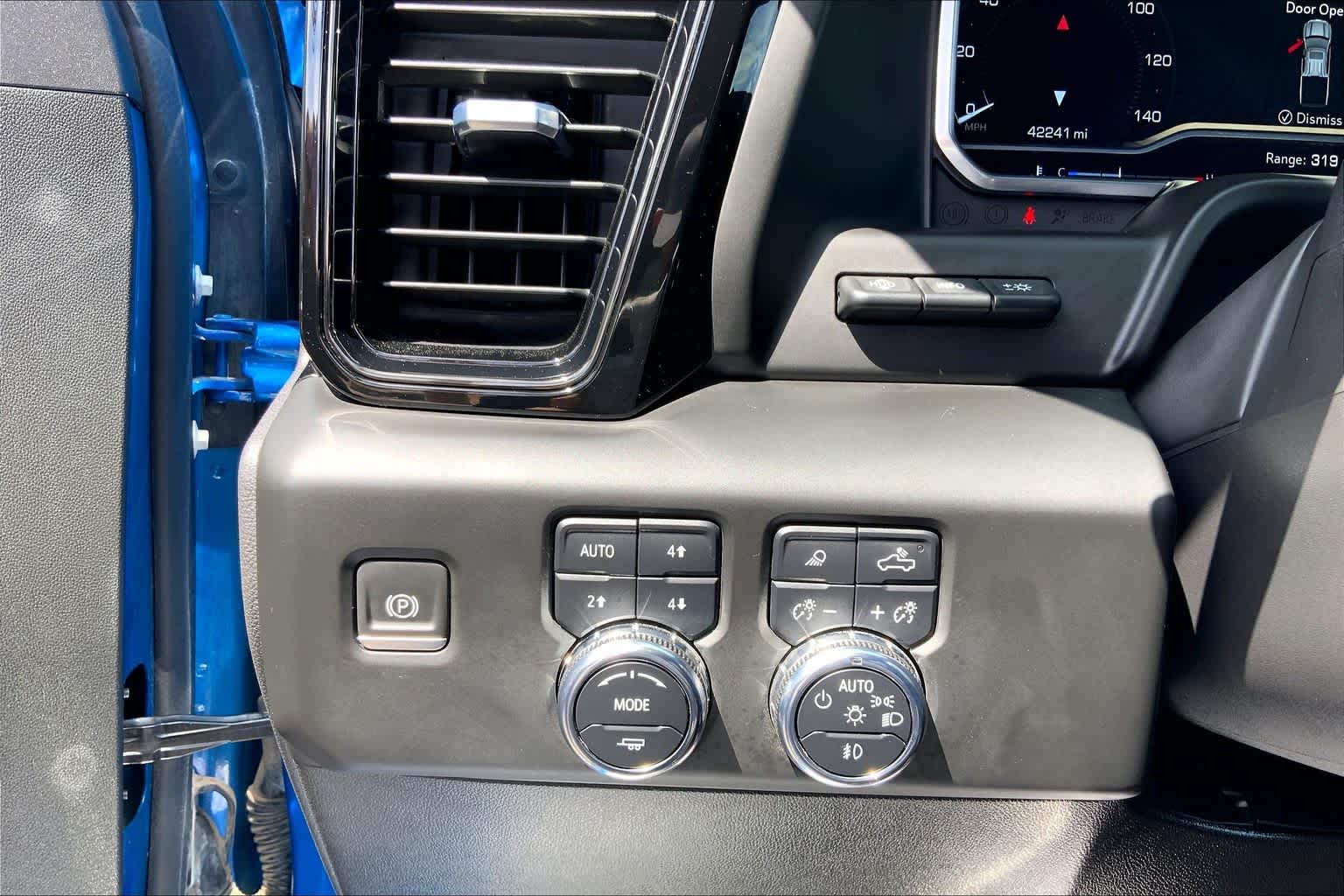 Used 2023 Dynamic Blue Metallic GMC AT4 image 35
