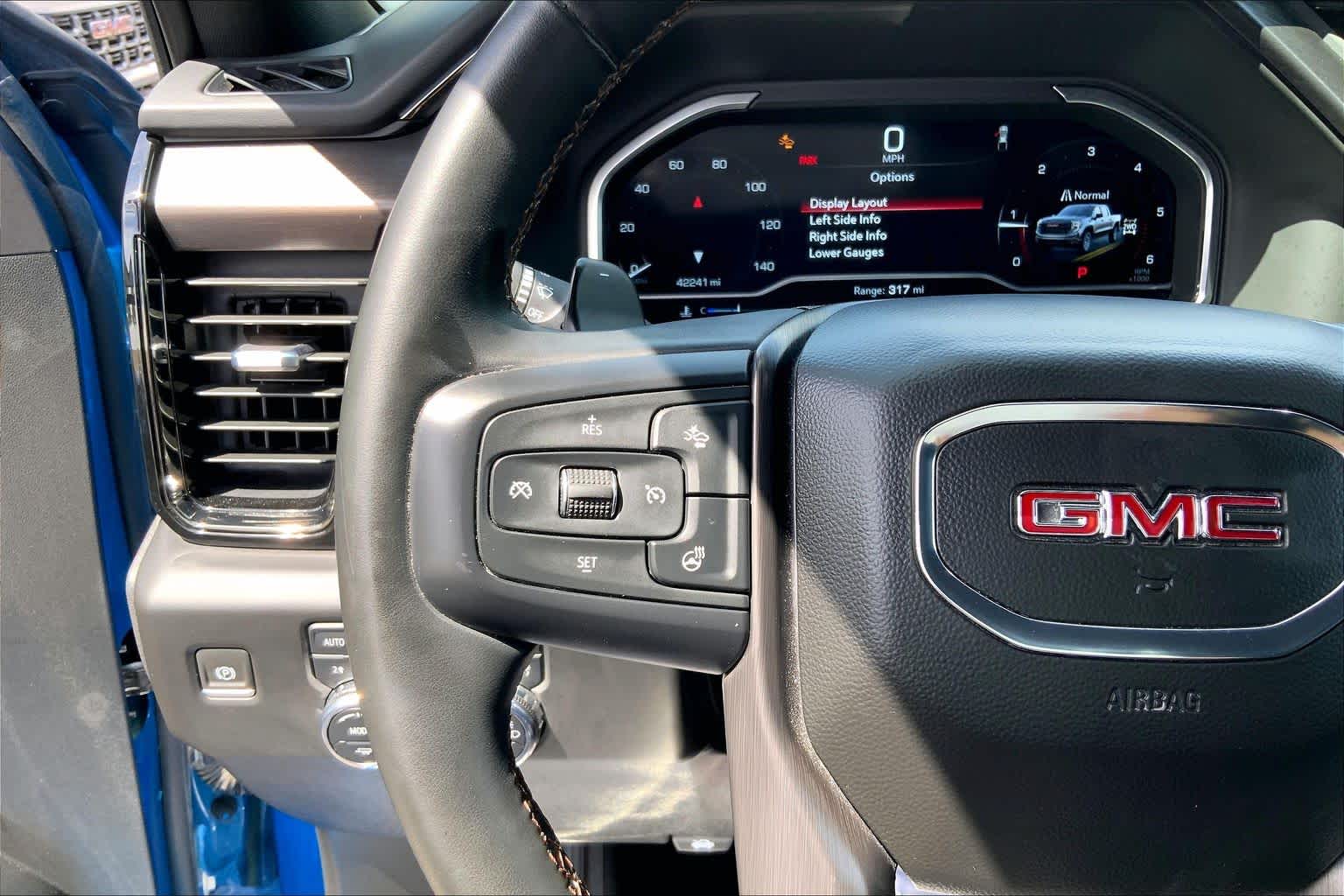 Used 2023 Dynamic Blue Metallic GMC AT4 image 24
