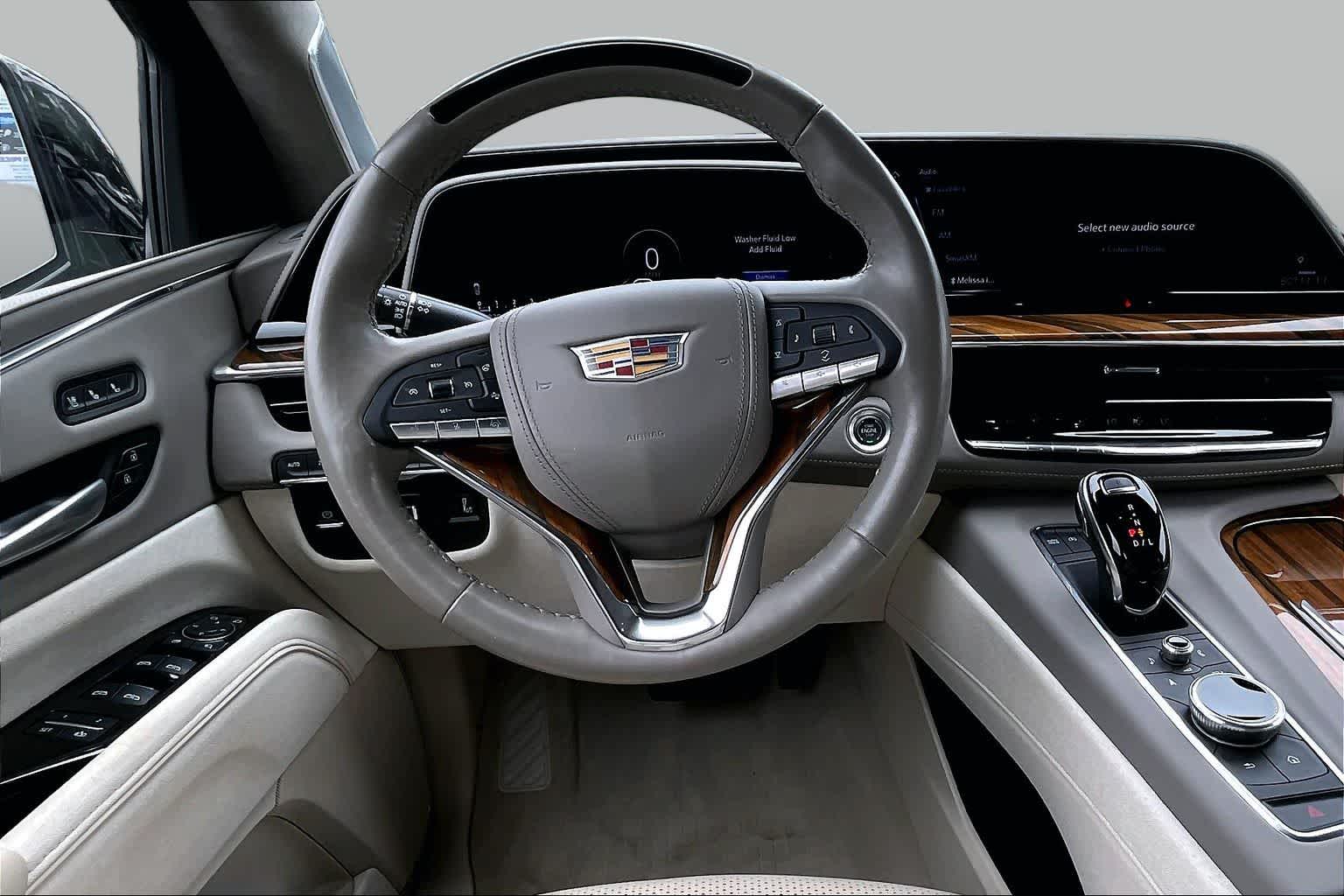 Used 2024 Dark Moon Blue Metallic Cadillac Sport Platinum image 6