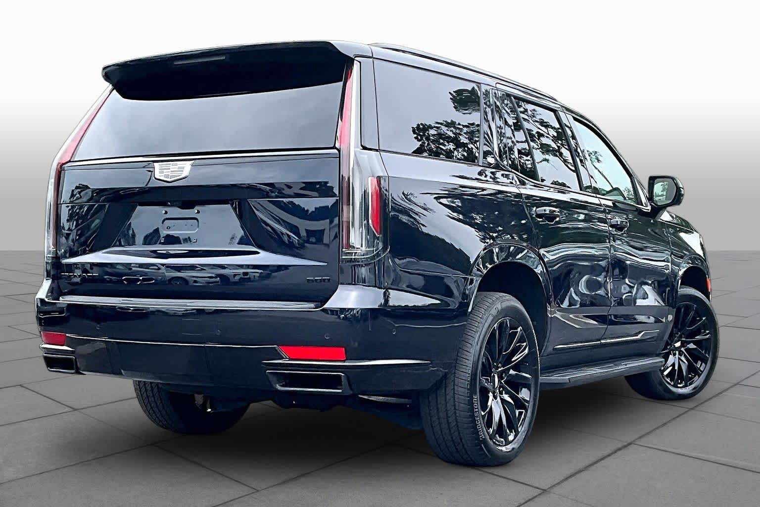 Used 2024 Dark Moon Blue Metallic Cadillac Sport Platinum image 12