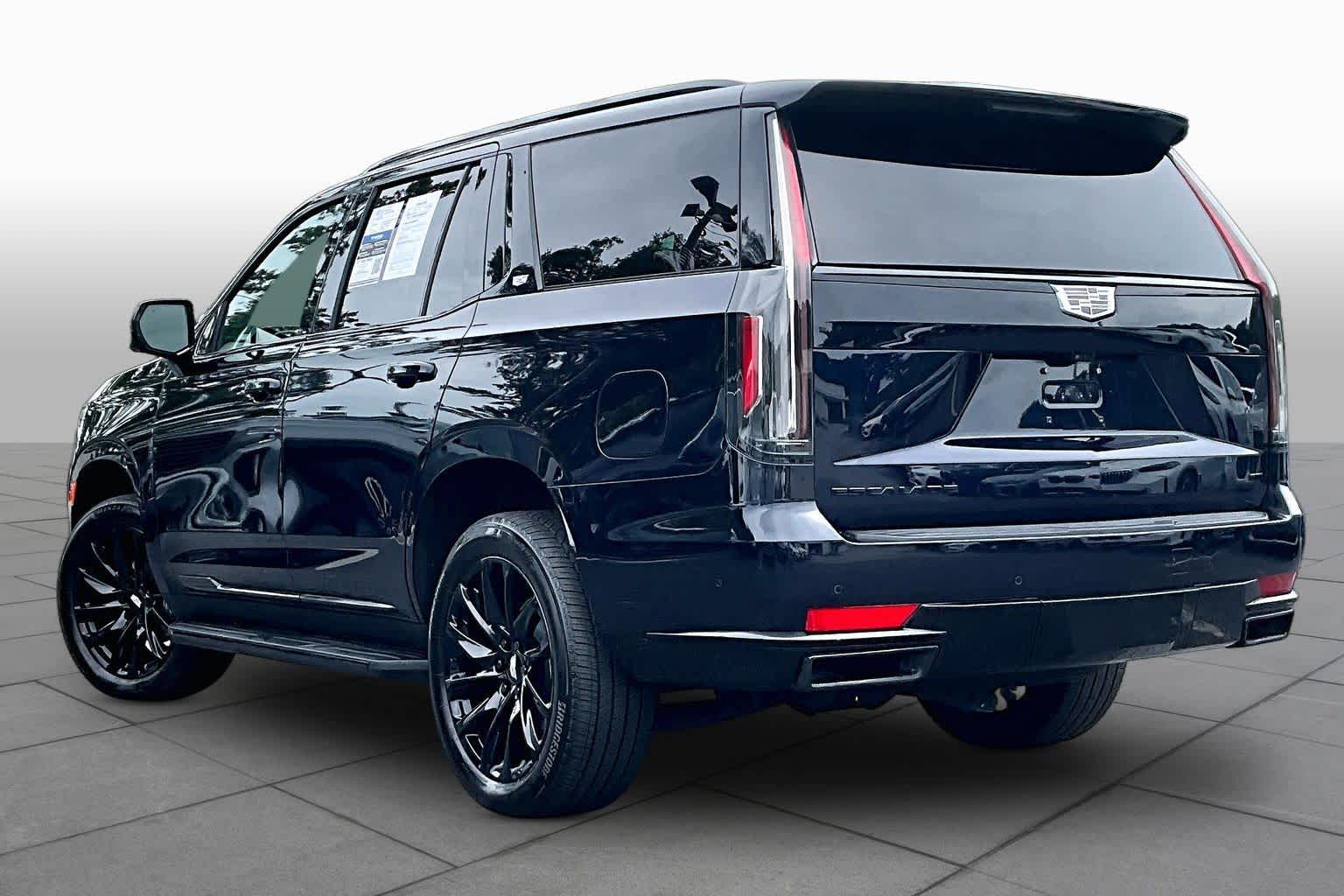 Used 2024 Dark Moon Blue Metallic Cadillac Sport Platinum image 11