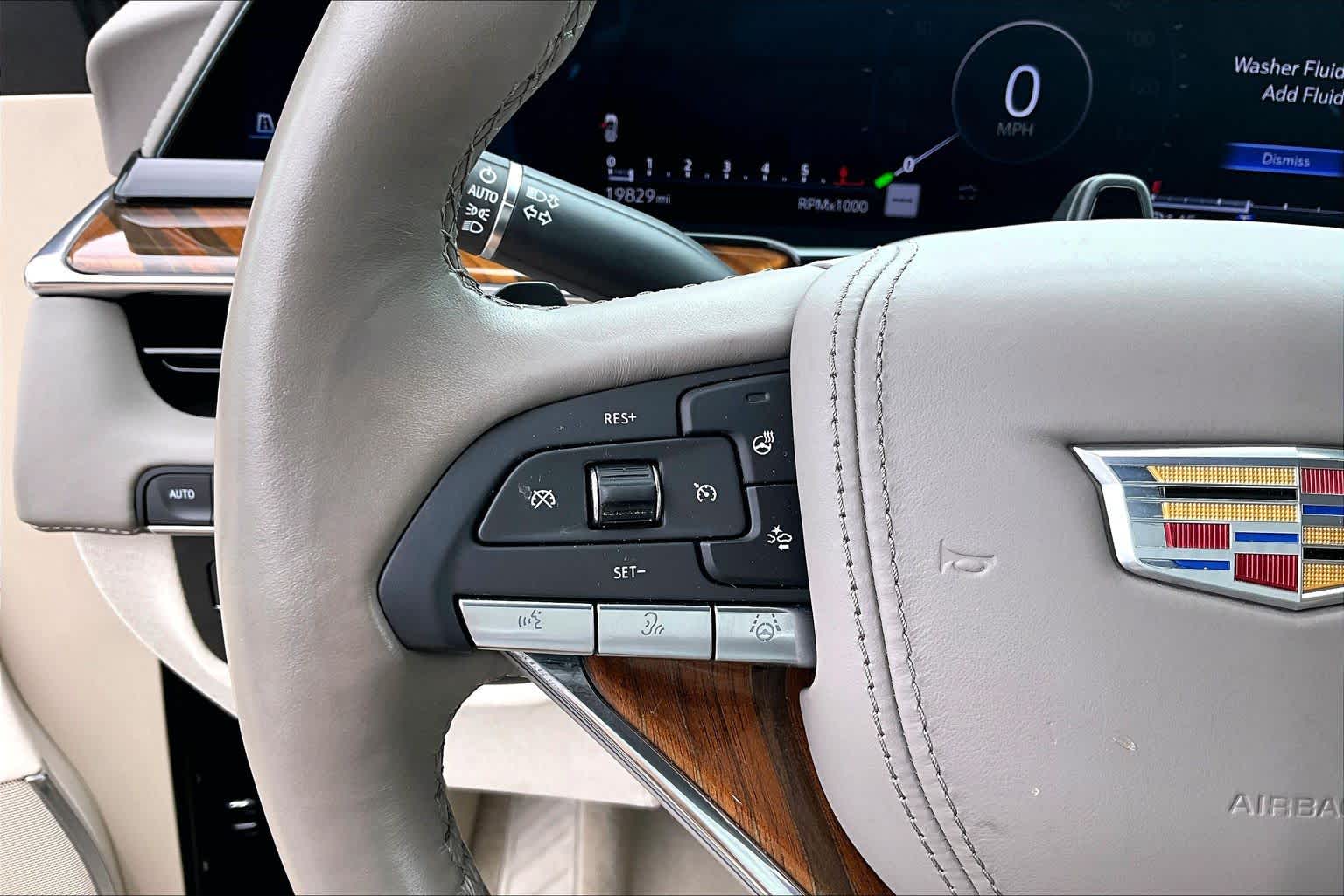 Used 2024 Dark Moon Blue Metallic Cadillac Sport Platinum image 23