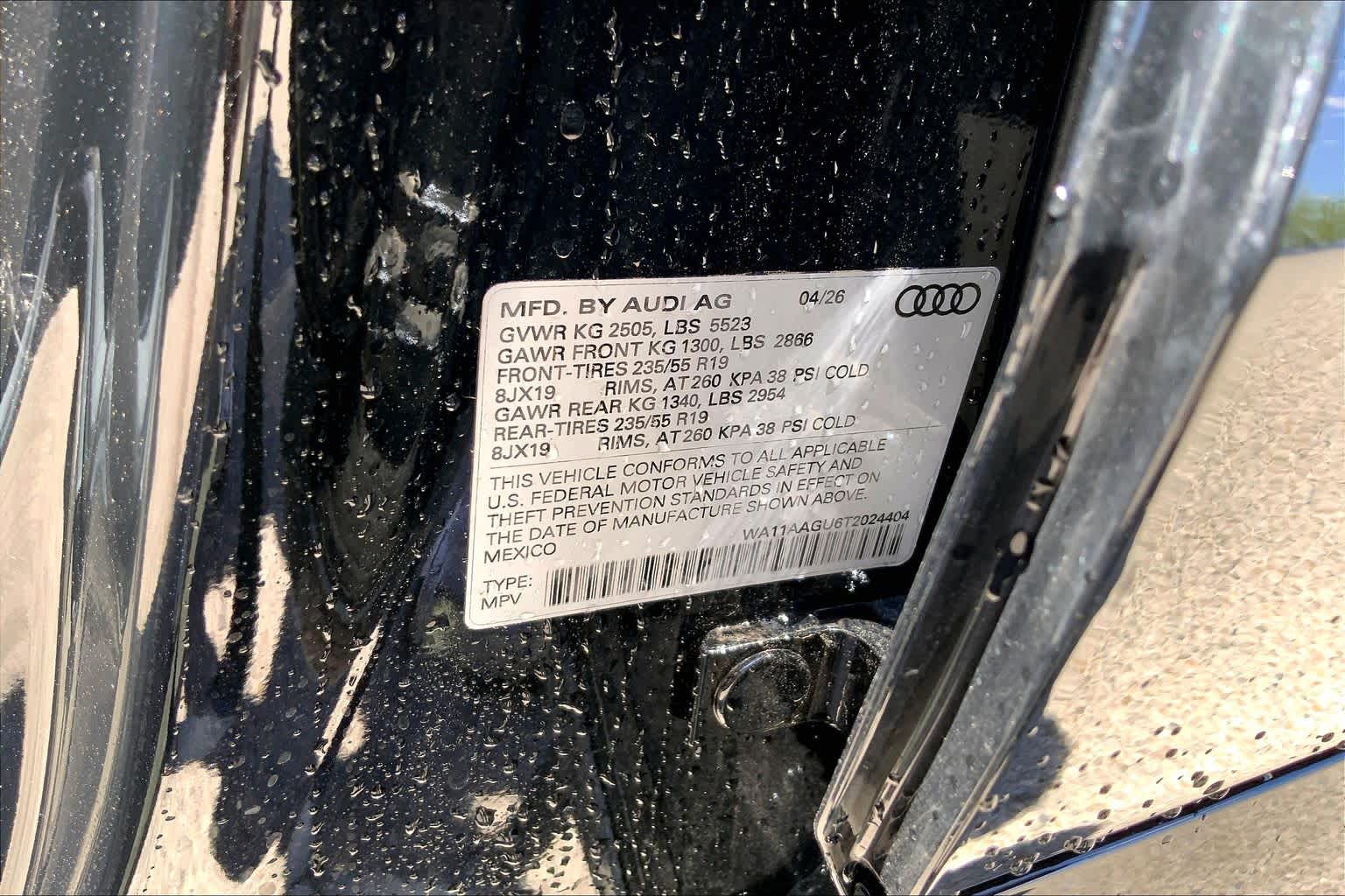 New 2026 Mythos Black me Audi Premium image 22