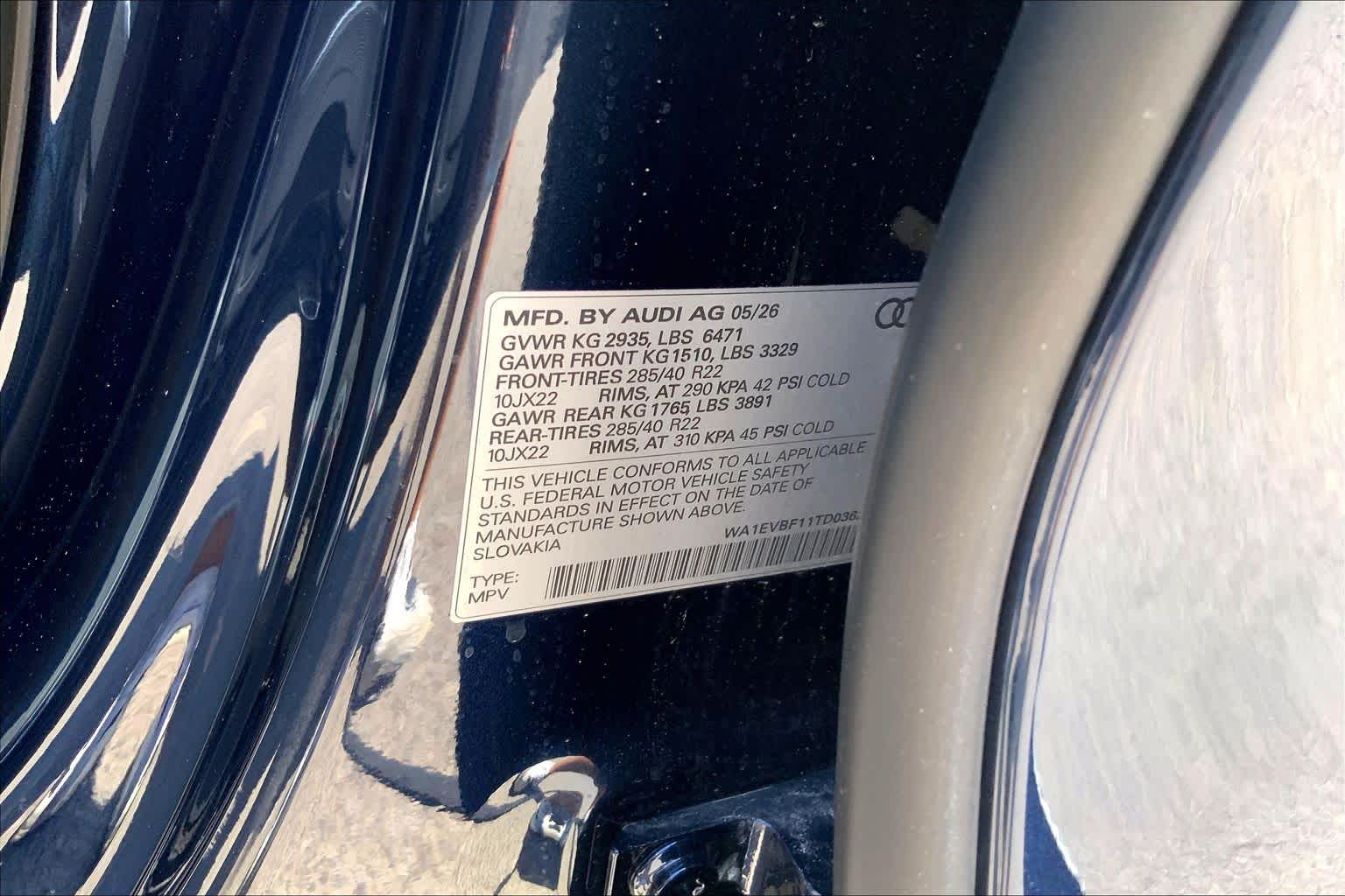 New 2026 Waitomo Blue me Audi Premium Plus image 21