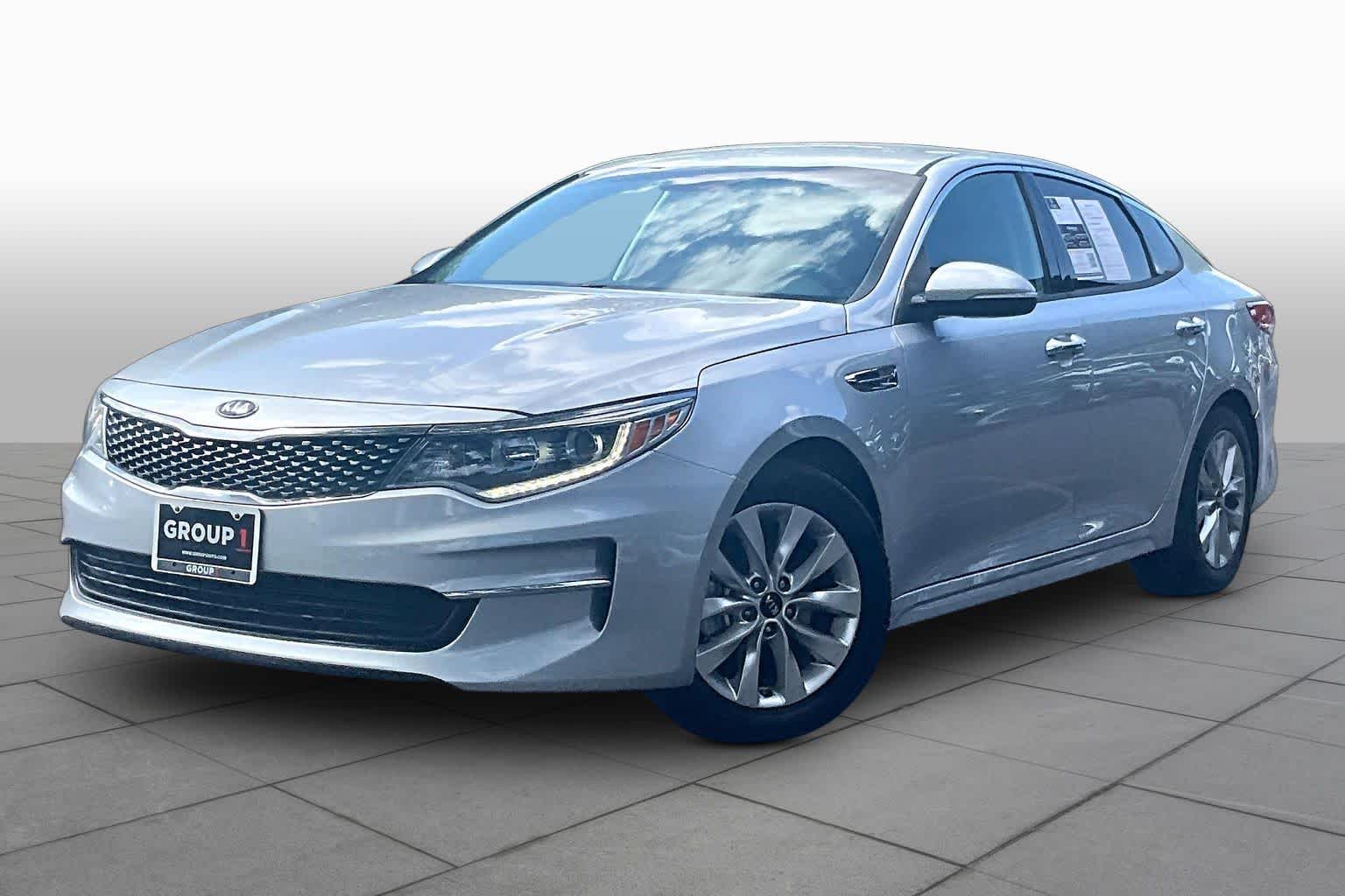 Sparkling Silver 2018 Kia Optima EX Sedan Front-Wheel Drive 6-Speed Automatic