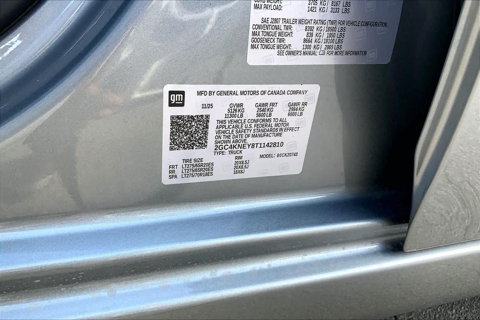 New 2026 Sterling Gray Metallic Chevrolet LT image 22
