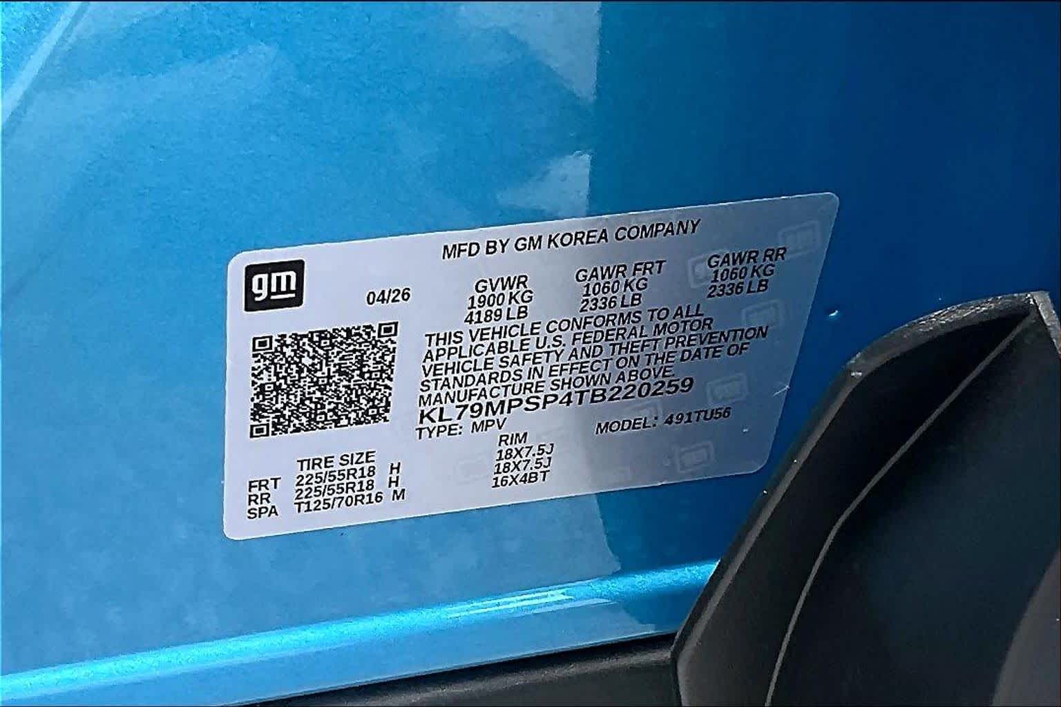 New 2026 Marina Blue Metallic Chevrolet LT image 21
