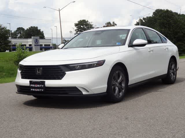 Platinum White Pearl 2024 Honda Accord Sedan Front-Wheel Drive Continuously Variable Transmission