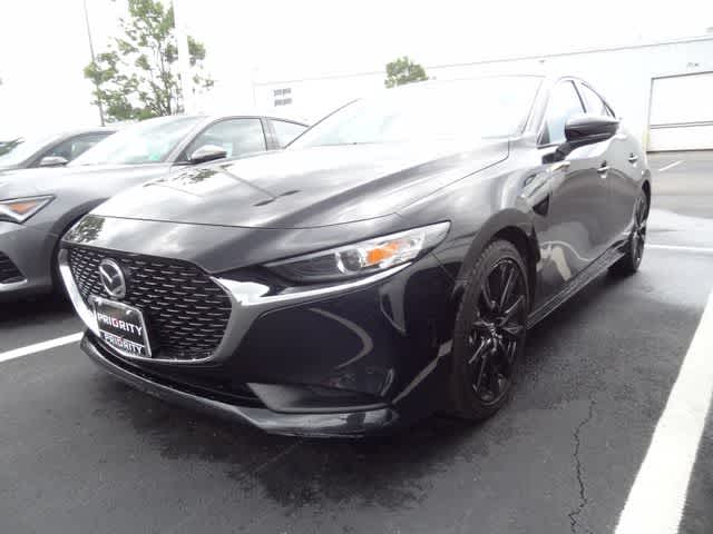 Jet Black Mica 2024 Mazda MAZDA3 Sedan Front-Wheel Drive 6-Speed Automatic