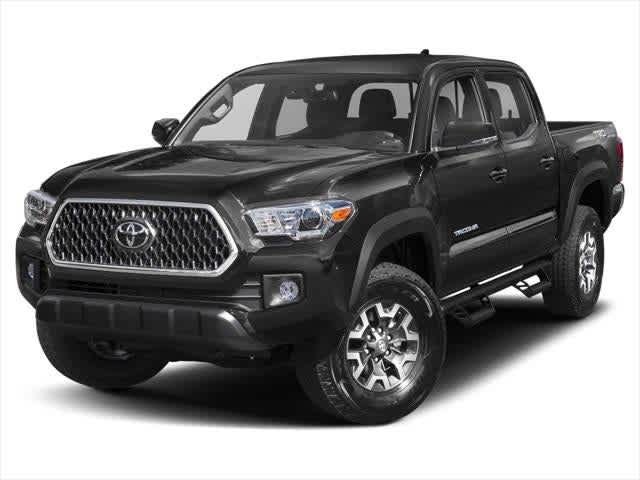 Midnight Black Metallic 2019 Toyota Tacoma Pickup Truck Four-Wheel Drive 6-Speed Automatic