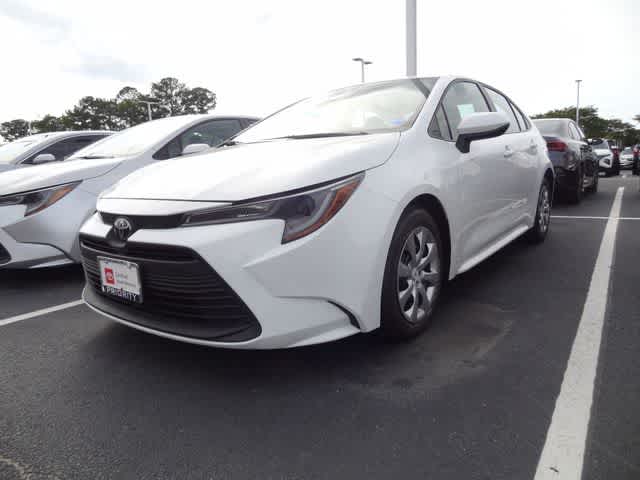 Ice Cap 2024 Toyota Corolla LE FWD Sedan Front-Wheel Drive Continuously Variable Transmission