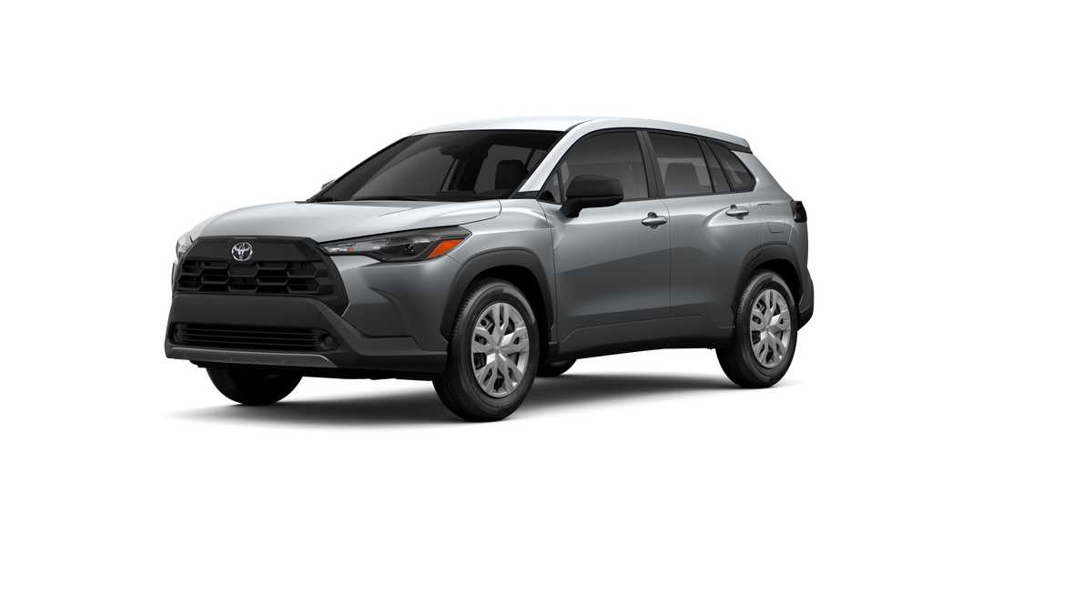 Sonic Silver 2026 Toyota Corolla Cross SUV / Crossover All-Wheel Drive Continuously Variable Transmission