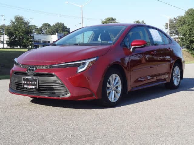 Red (Ruby Flare Pearl) 2026 Toyota Corolla Hybrid Sedan All-Wheel Drive Continuously Variable Transmission