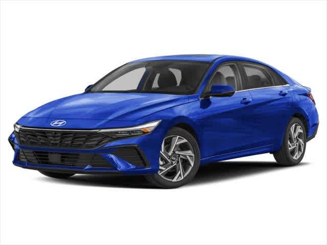 Intense Blue 2024 Hyundai Elantra Sedan Front-Wheel Drive Continuously Variable Transmission