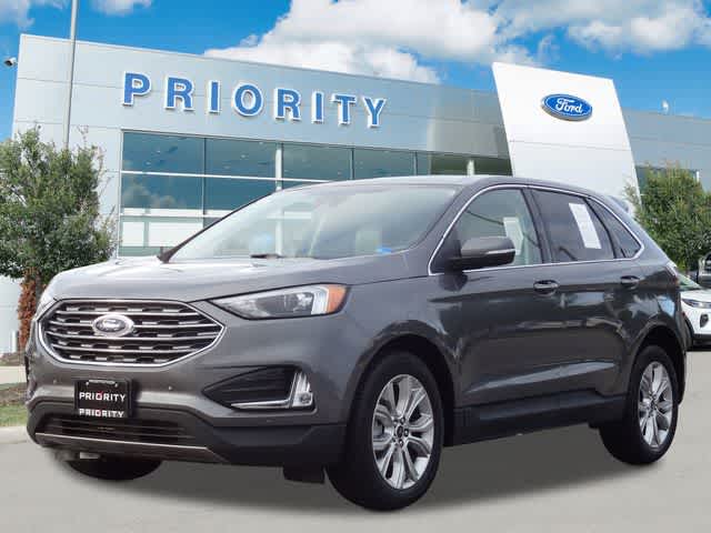 Carbonized Gray Metallic 2024 Ford Edge SUV / Crossover All-Wheel Drive 8-Speed Automatic