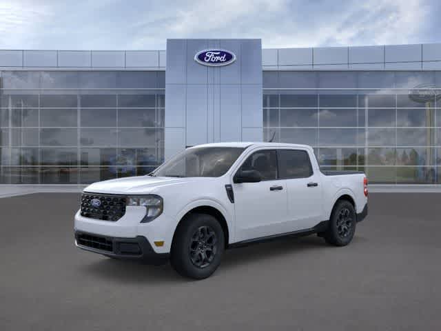 Space White Metallic 2026 Ford Maverick XLT SuperCrew FWD Pickup Truck Front-Wheel Drive Continuously Variable Transmission