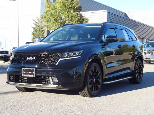 Ebony Black 2022 Kia Sorento SUV / Crossover Front-Wheel Drive 8-Speed Automatic