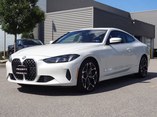 Mineral White Metallic 2025 BMW 4 Series Coupe All-Wheel Drive 8-Speed Automatic