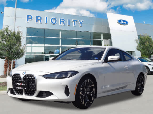 Mineral White Metallic 2025 BMW 4 Series Coupe All-Wheel Drive 8-Speed Automatic