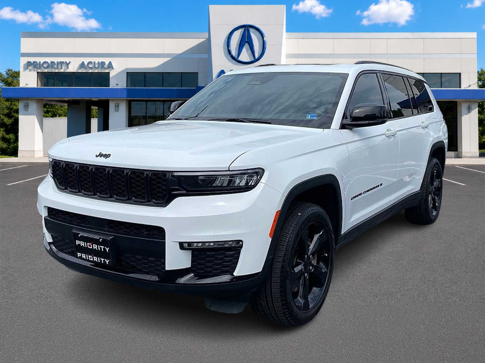 Bright White Clearcoat 2025 Jeep Grand Cherokee L SUV / Crossover Four-Wheel Drive 8-Speed Automatic