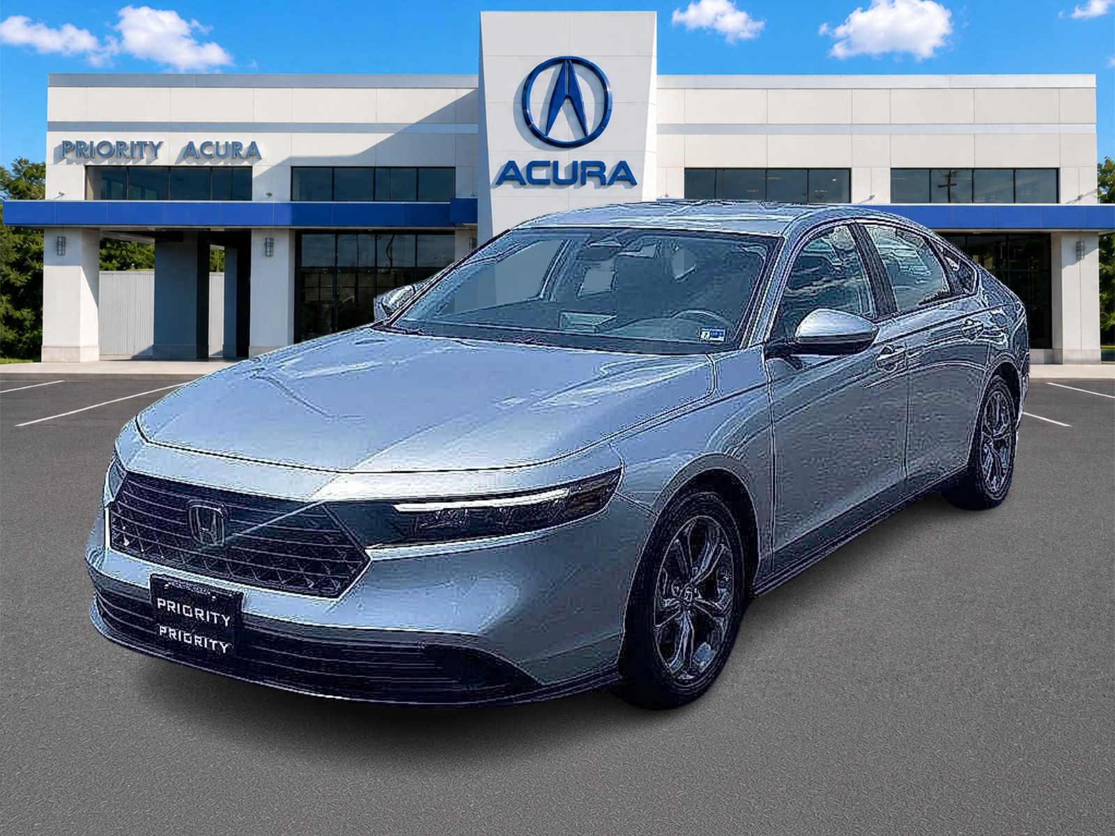 Solar Silver Metallic 2025 Honda Accord Sedan Front-Wheel Drive Continuously Variable Transmission