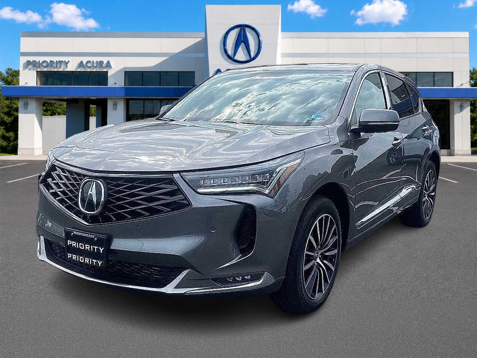 Liquid Carbon Metallic 2025 Acura RDX SUV / Crossover All-Wheel Drive Automatic