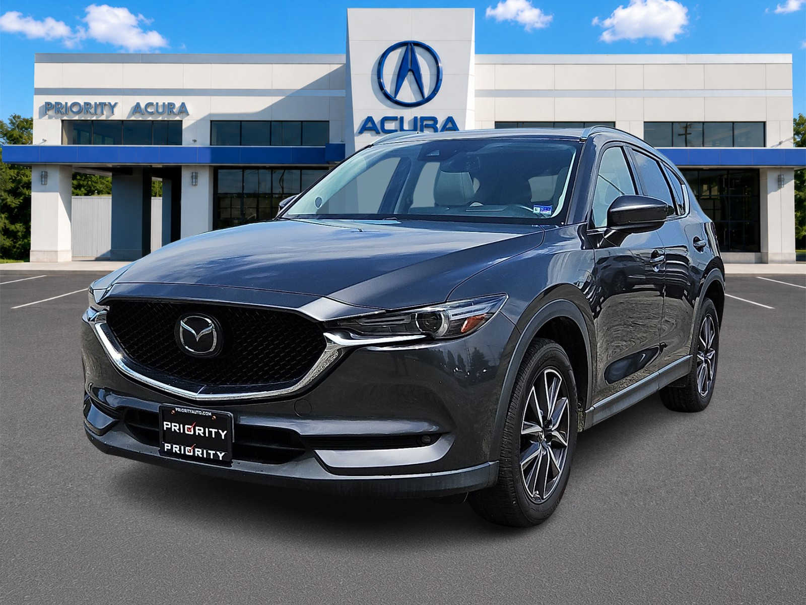 Machine Gray Metallic 2018 Mazda CX-5 SUV / Crossover All-Wheel Drive 6-Speed Automatic