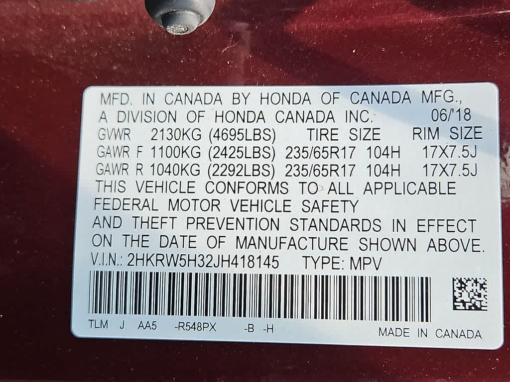 2018 Honda CR-V #21