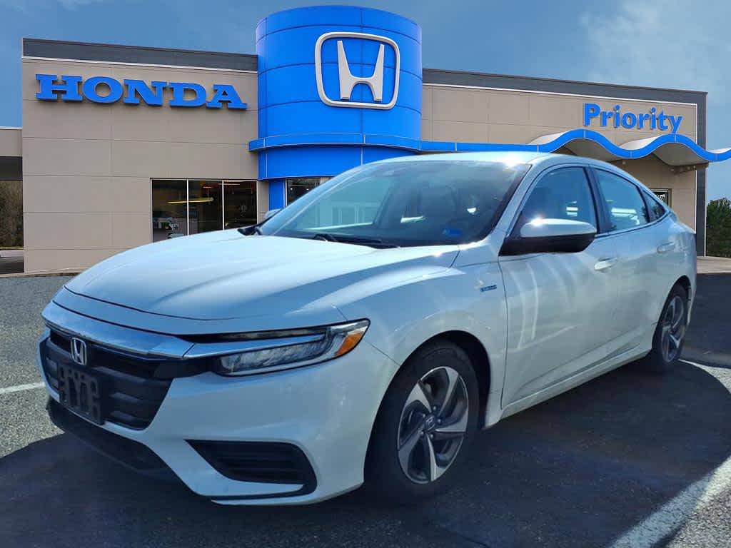 White Orchid Pearl 2019 Honda Insight EX Sedan FWD Sedan Front-Wheel Drive Continuously Variable Transmission
