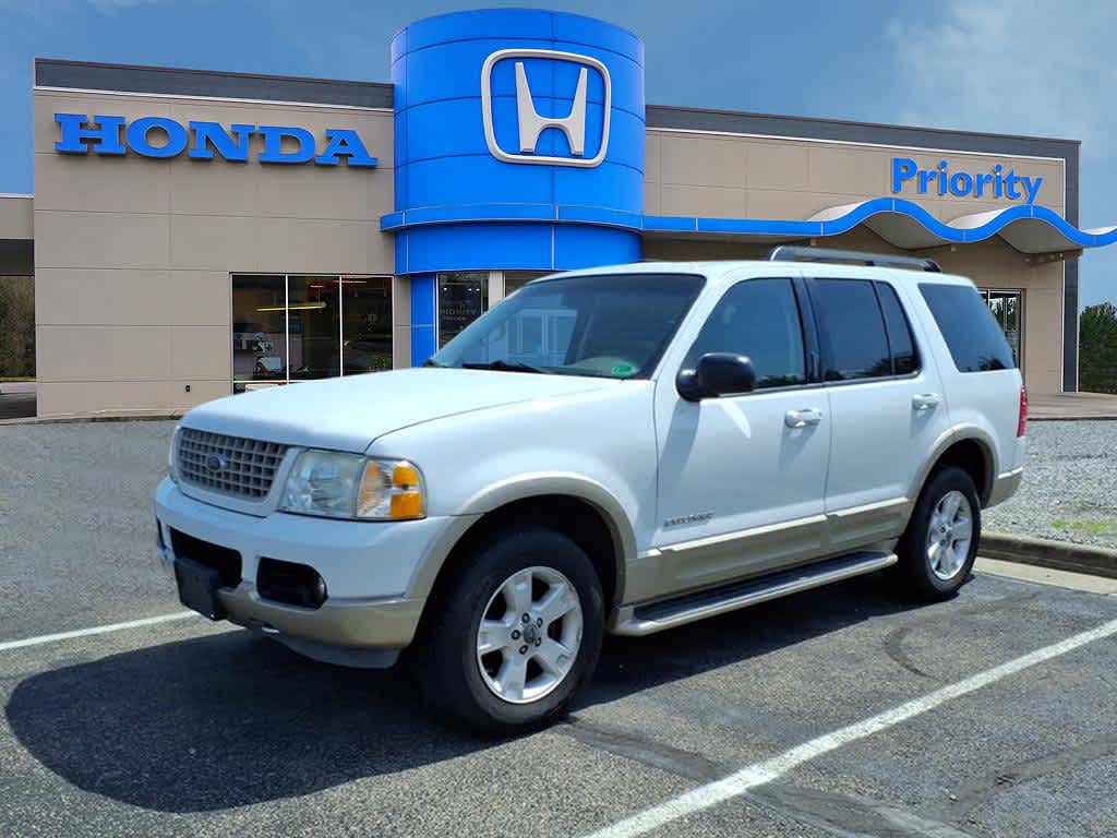 White 2005 Ford Explorer Eddie Bauer V6 4WD SUV / Crossover Four-Wheel Drive 5-Speed Automatic
