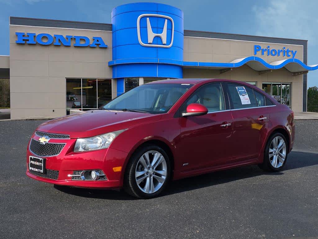 Crystal Red Tintcoat 2012 Chevrolet Cruze LTZ Sedan FWD Sedan Front-Wheel Drive 6-Speed Automatic