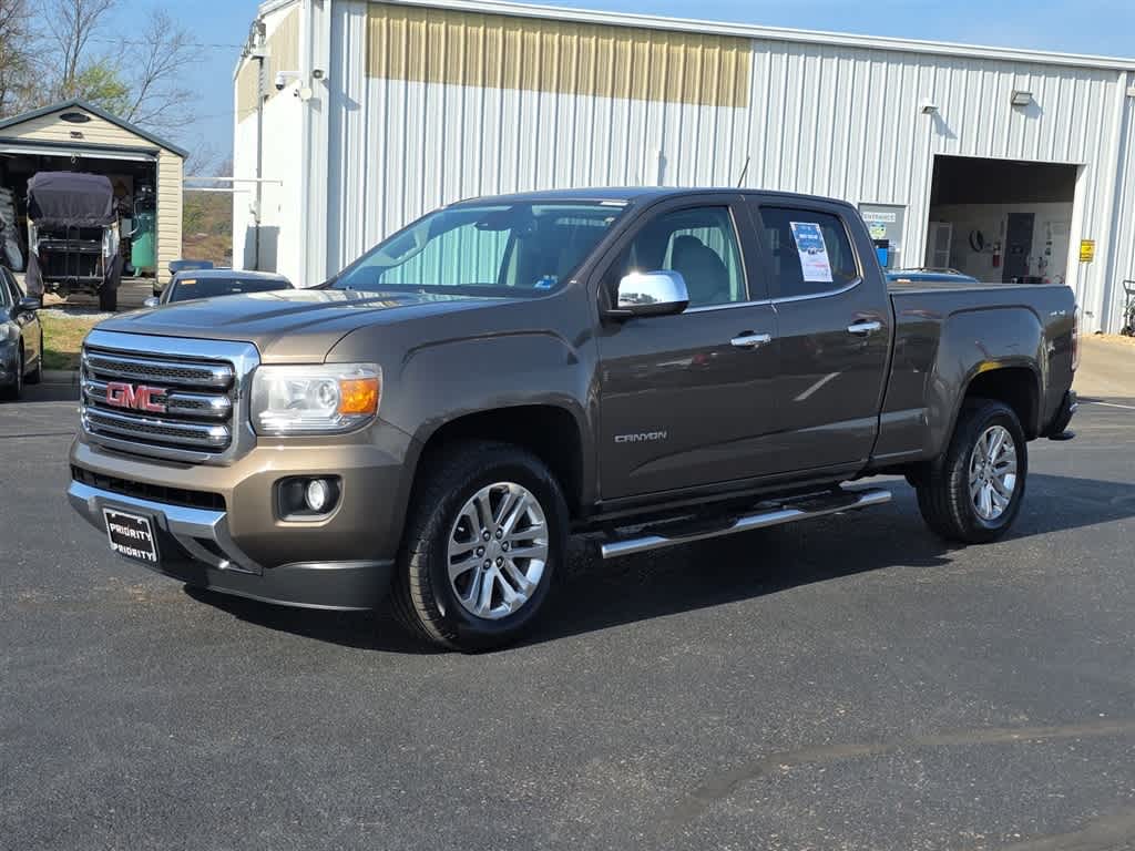 Bronze Alloy Metallic 2016 GMC Canyon SLT Crew Cab 4WD Pickup Truck Four-Wheel Drive 6-Speed Automatic