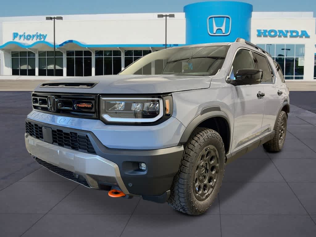 Sonic Gray Pearl 2026 Honda Passport TrailSport Elite Blackout AWD SUV / Crossover All-Wheel Drive Automatic